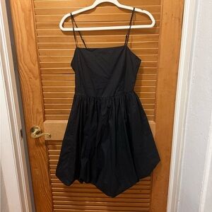 Copper Key Black Bubble Dress